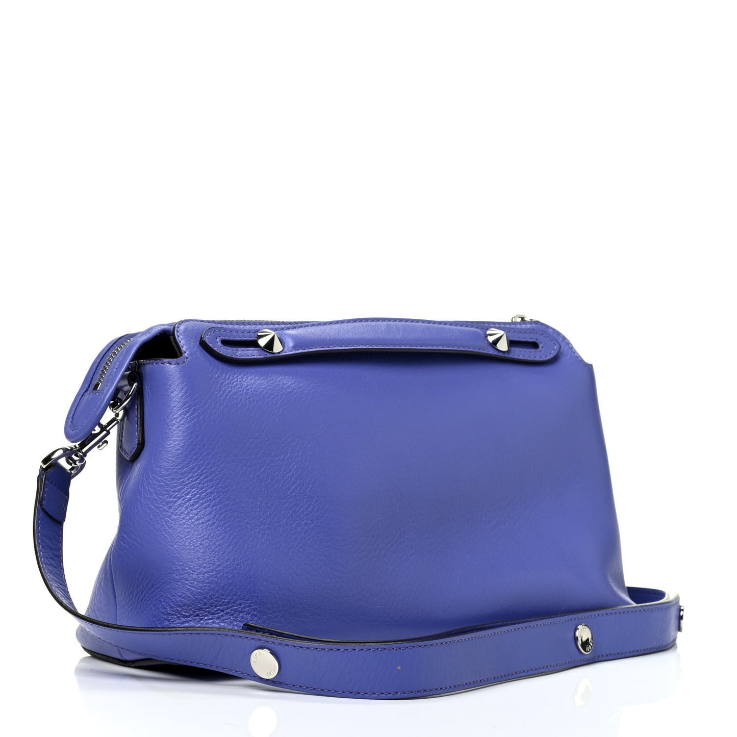 Vitello Dolce Medium By The Way Boston Bag Viola Cassis