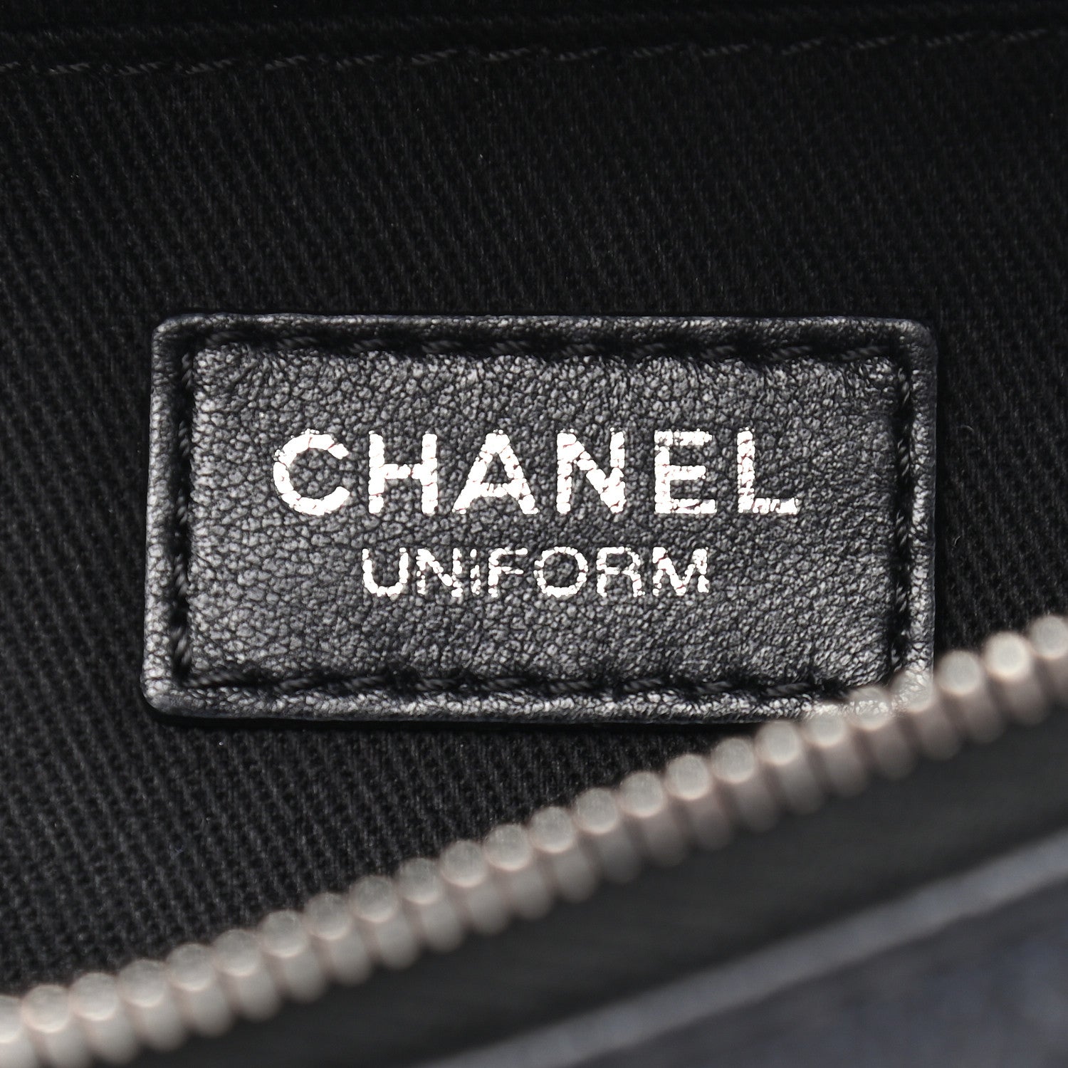 Chanel Grained Calfskin Quilted Waist Belt Bag Black 5 of 8