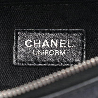 Chanel Grained Calfskin Quilted Waist Belt Bag Black 5 of 8