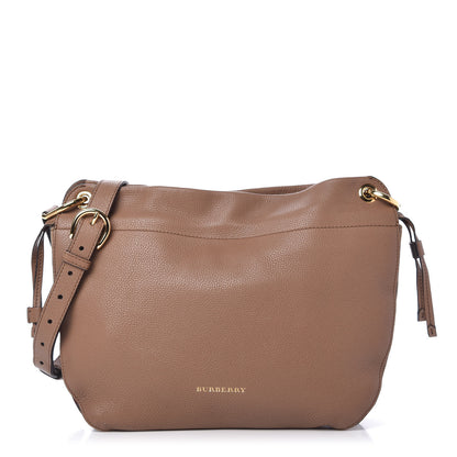 Burberry Grainy Calfskin House Check Small Bingley Dark Sand 1 of 10