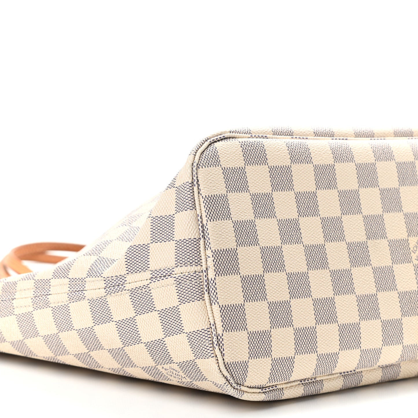 Damier Azur Neo Neverfull MM Rose Ballerine