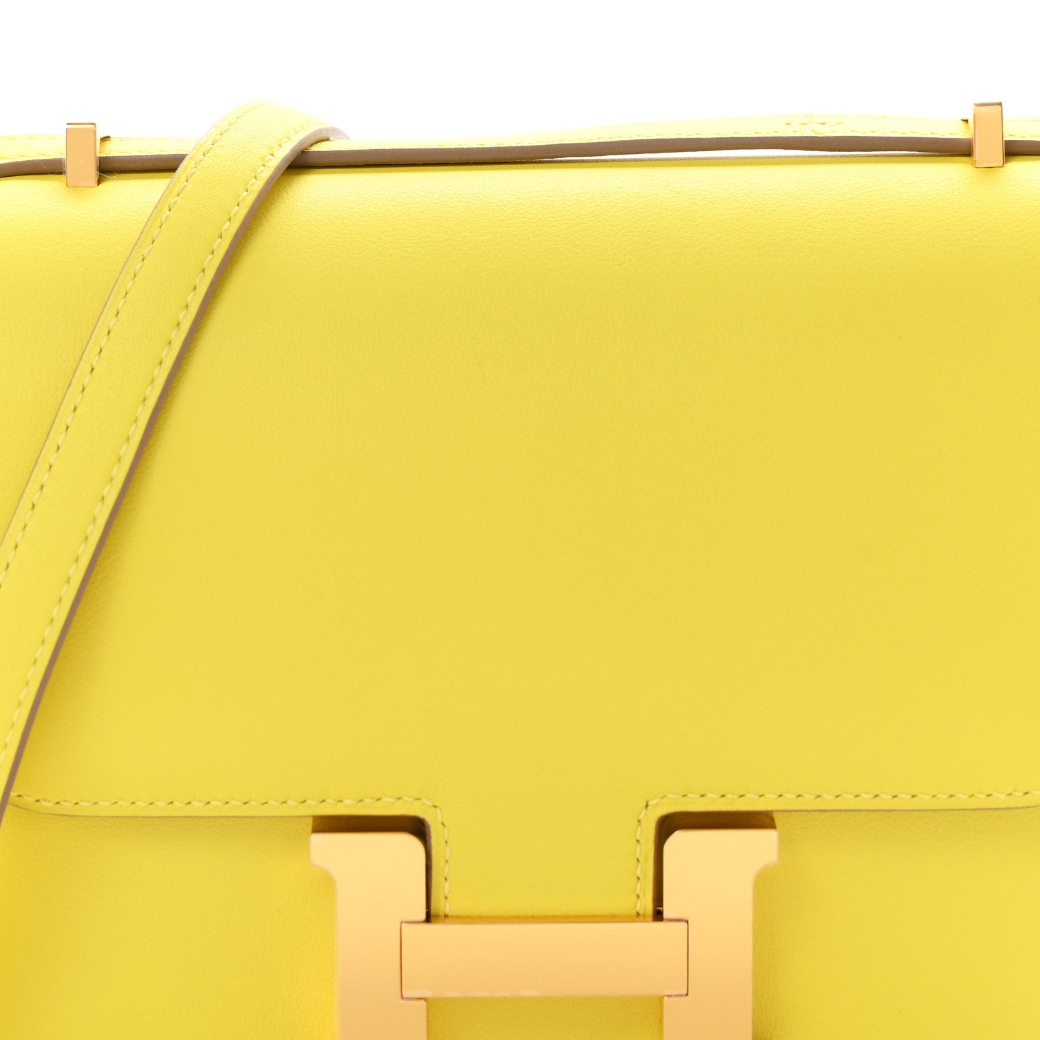 Hermes Swift Constance 18 Lime 8 of 11
