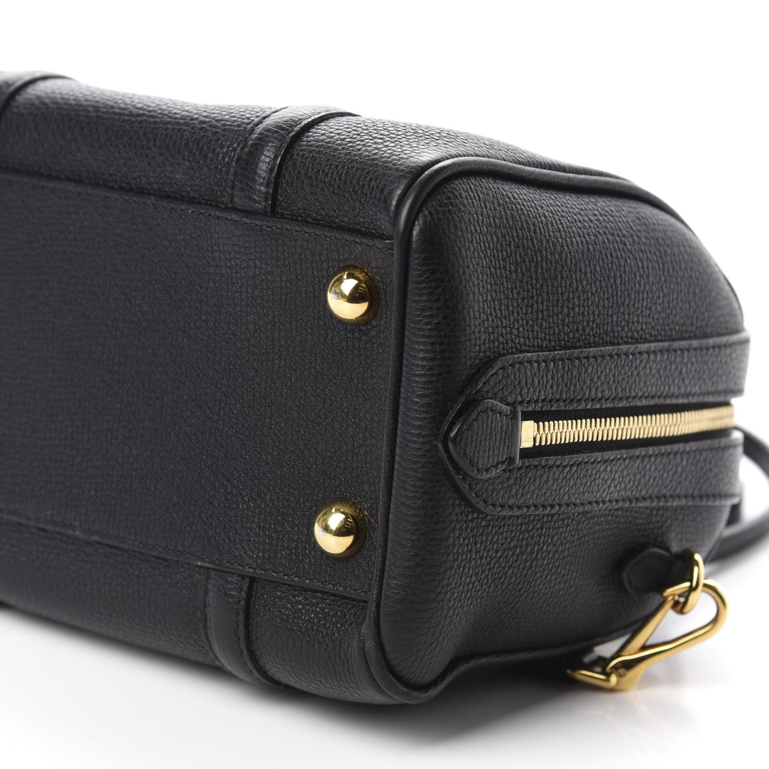 Burberry Derby Calfskin Small Alchester Bowling Bag Black 7 of 9