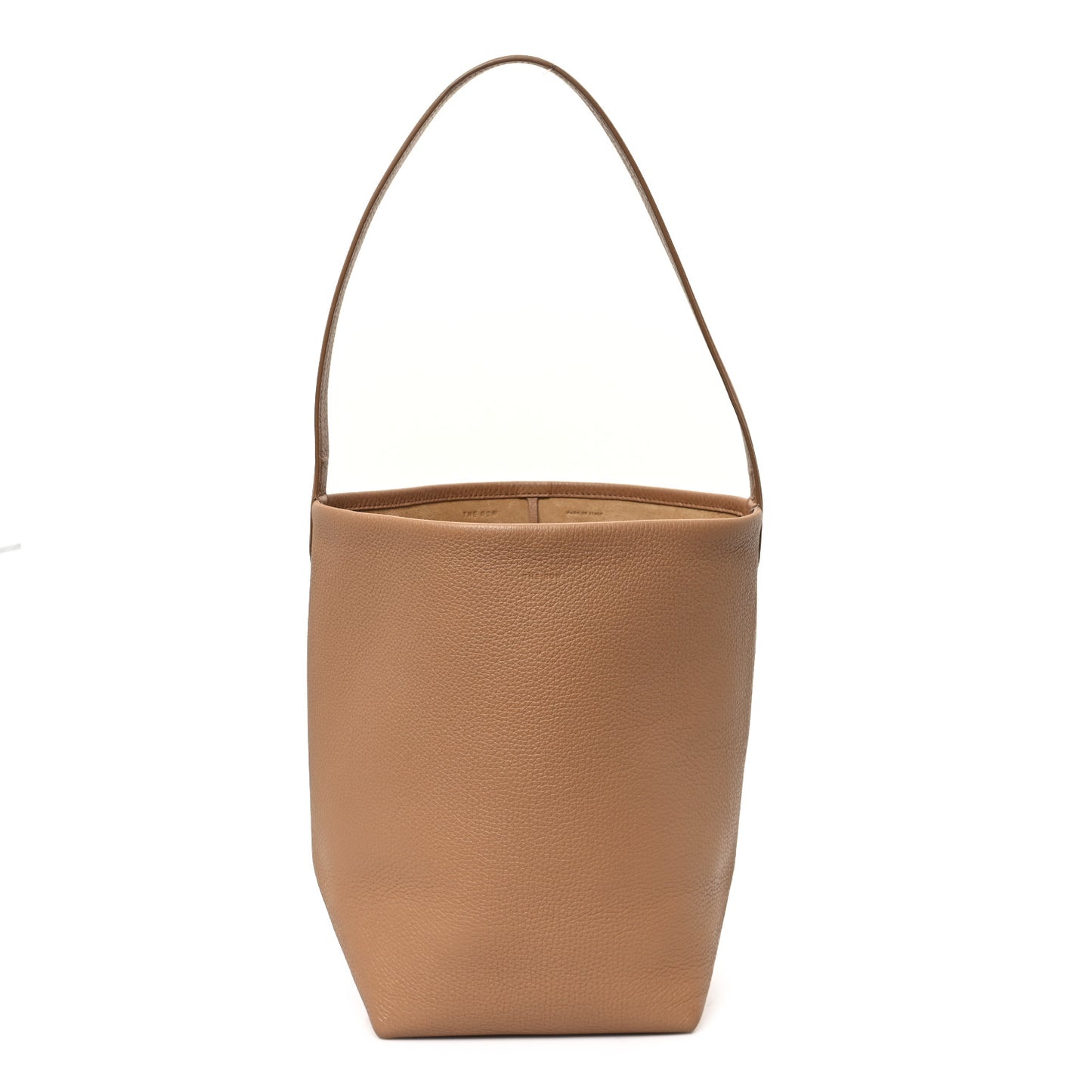 Grained Calfskin Medium N/S Park Tote Cinnamon