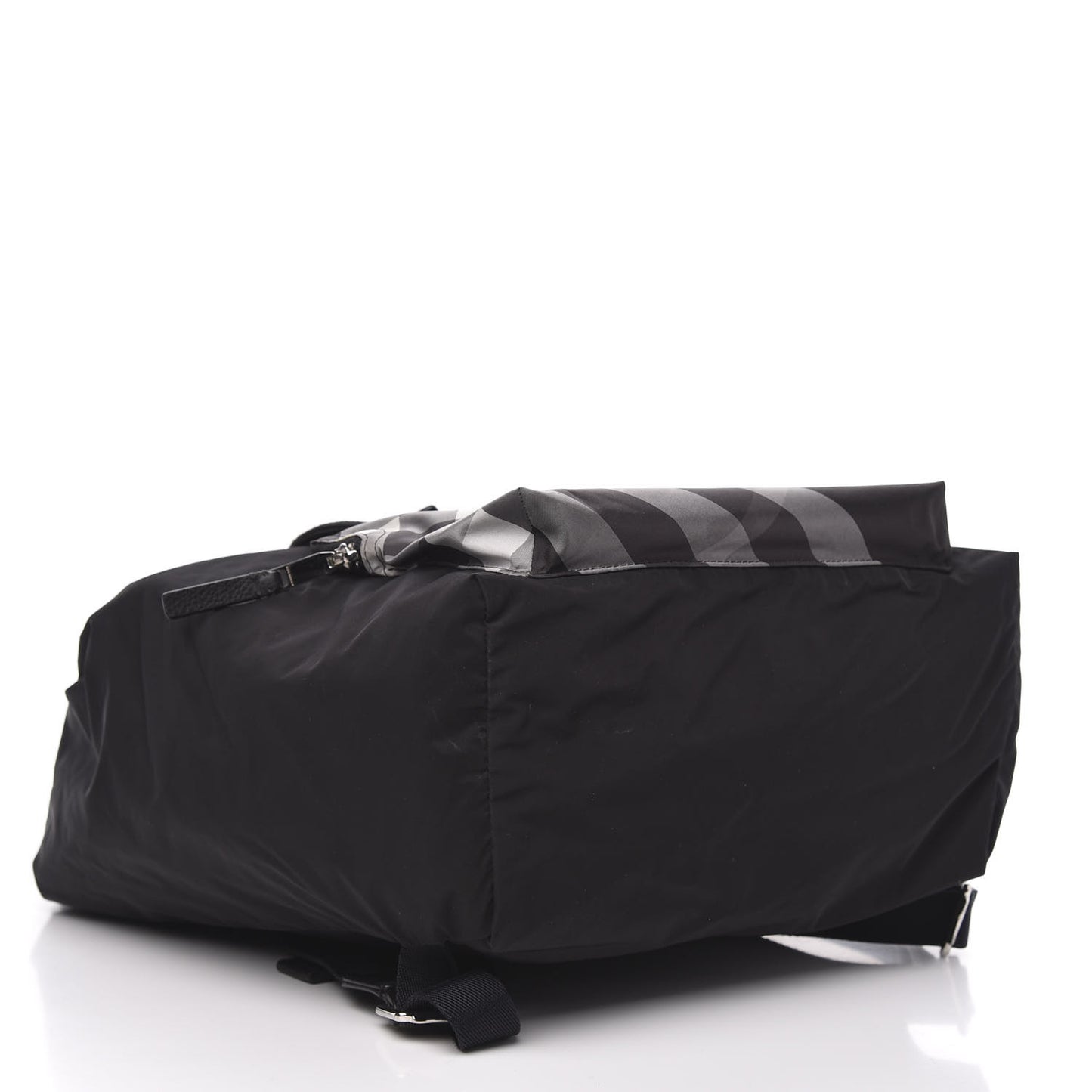 Nylon Solid to Check Backpack Black
