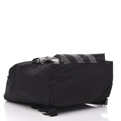 Burberry Nylon Solid to Check Backpack Black 3 of 8