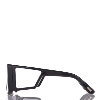 Tom Ford Square Atticus Sunglasses TF710 Black Smoke 2 of 8