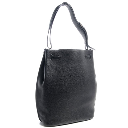 Hermes Taurillon Clemence So Kelly 26 Black 3 of 8