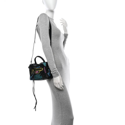 Balenciaga Agneau Arena Graffiti All Over Classic Hardware Mini City Black Multicolor 2 of 10