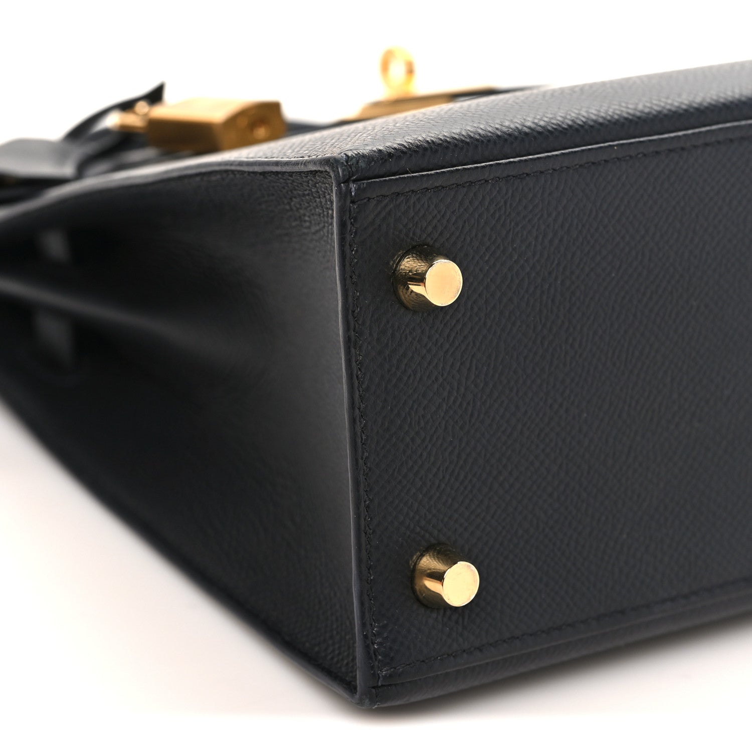 Hermes Epsom Kelly Sellier 25 Black 9 of 11