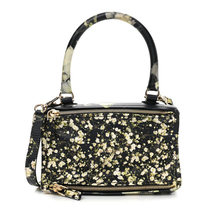 Givenchy Lambskin Baby's Breath Print Medium Pandora Black 1 of 12