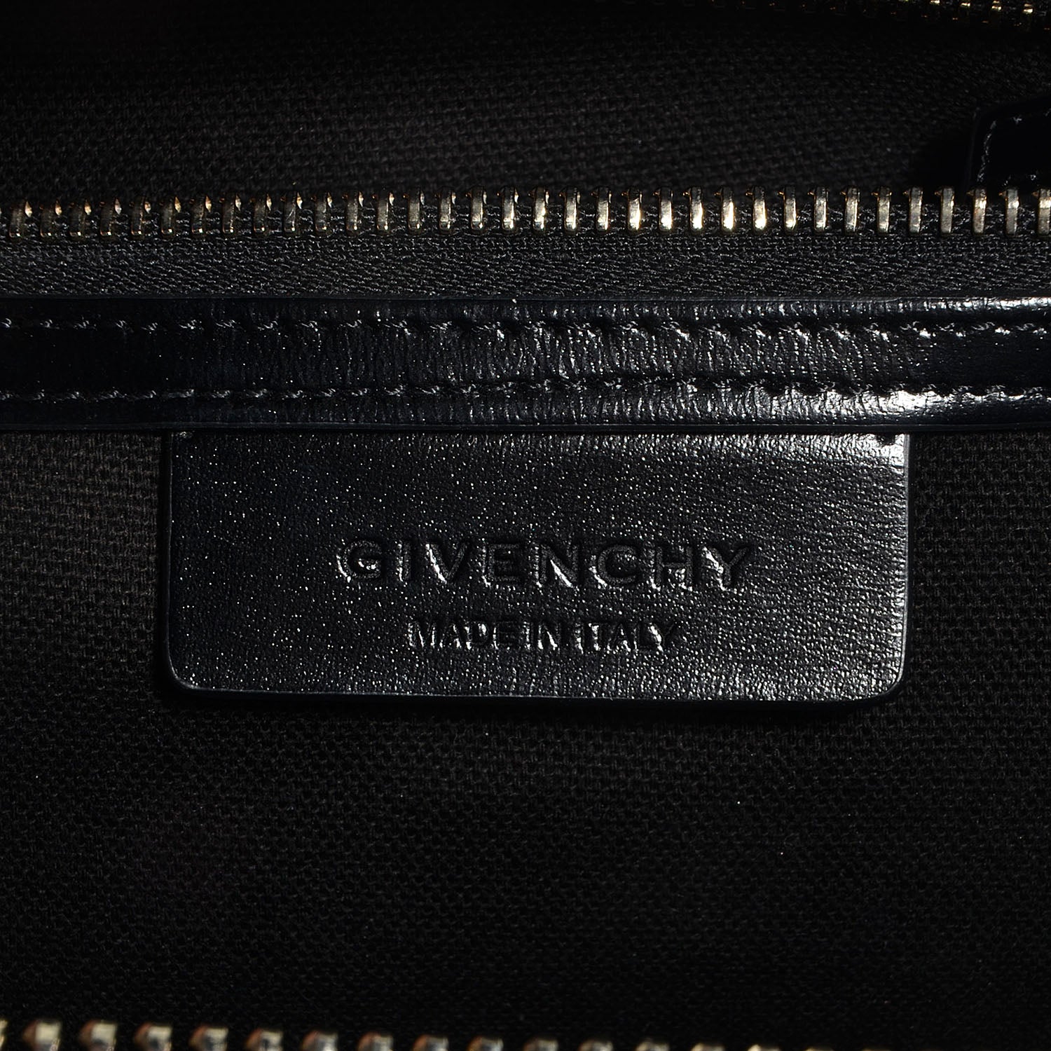 Givenchy Shiny Lord Calfskin Medium Antigona Black 7 of 9