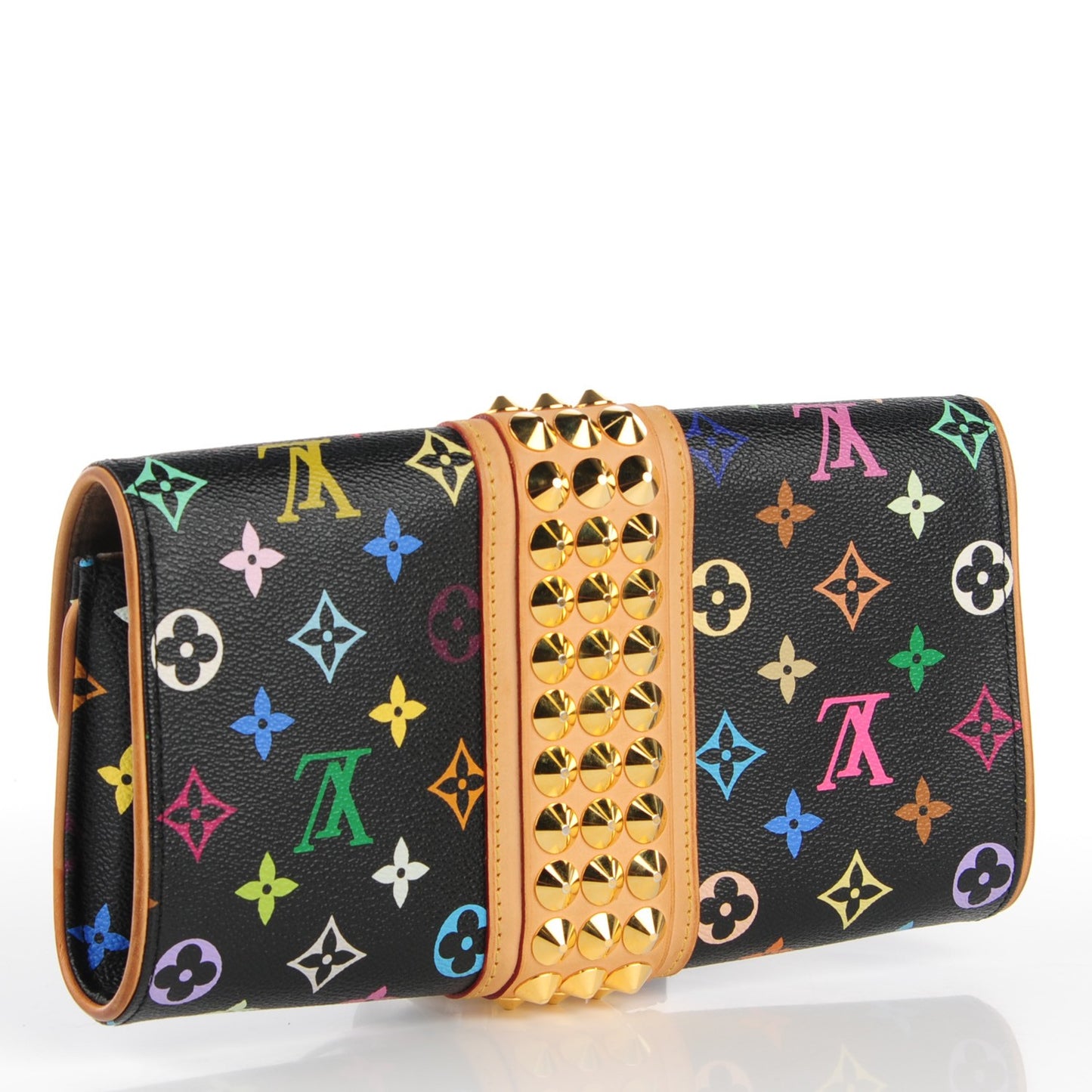 Monogram Multicolor Courtney Clutch Black