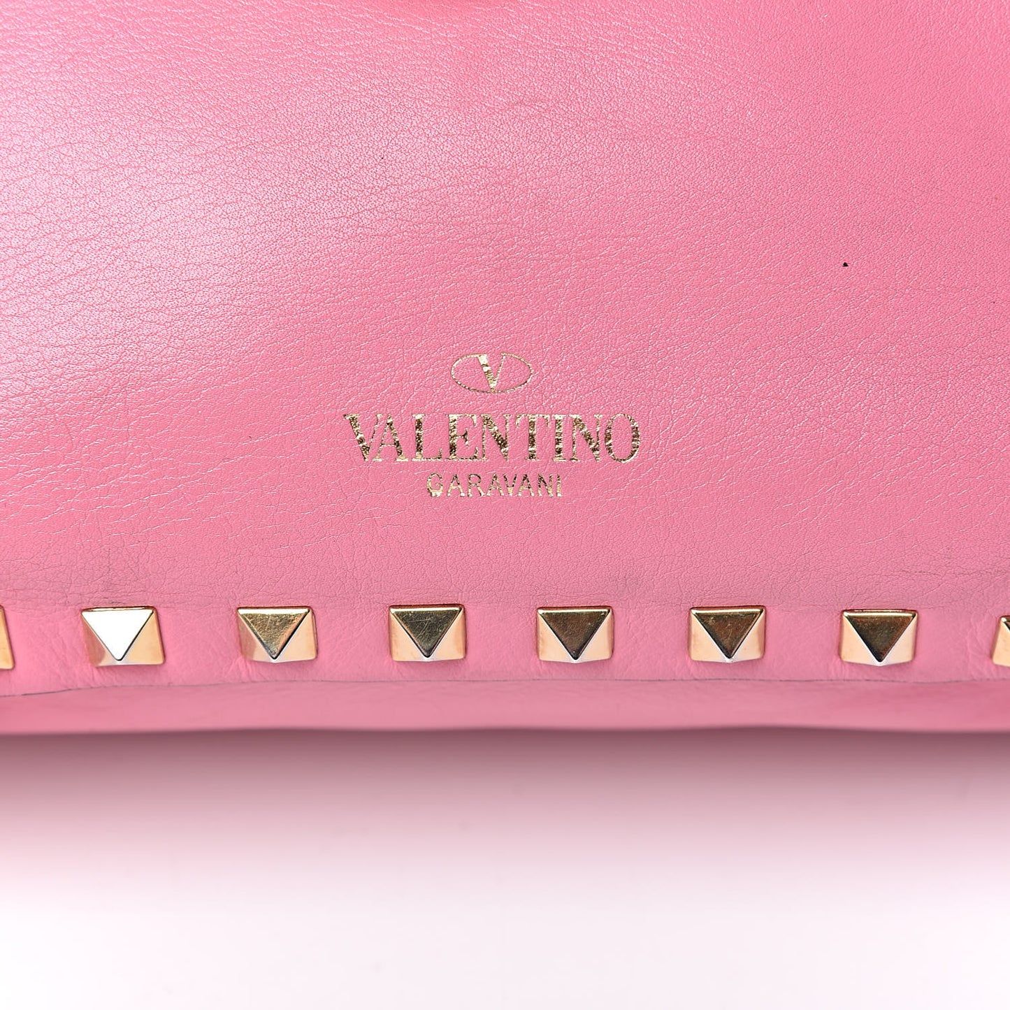Vitello Mini Rockstud Tote Ninphea