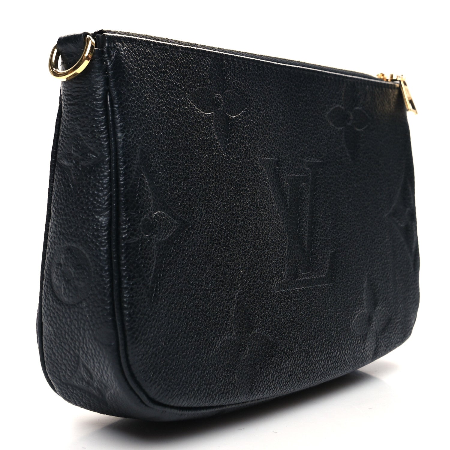 Louis Vuitton Empreinte Monogram Giant Multi Pochette Accessories Large Pochette Black 3 of 10