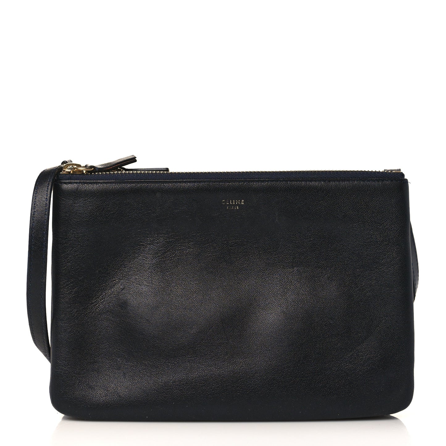 Lambskin Small Trio Crossbody Bag Black