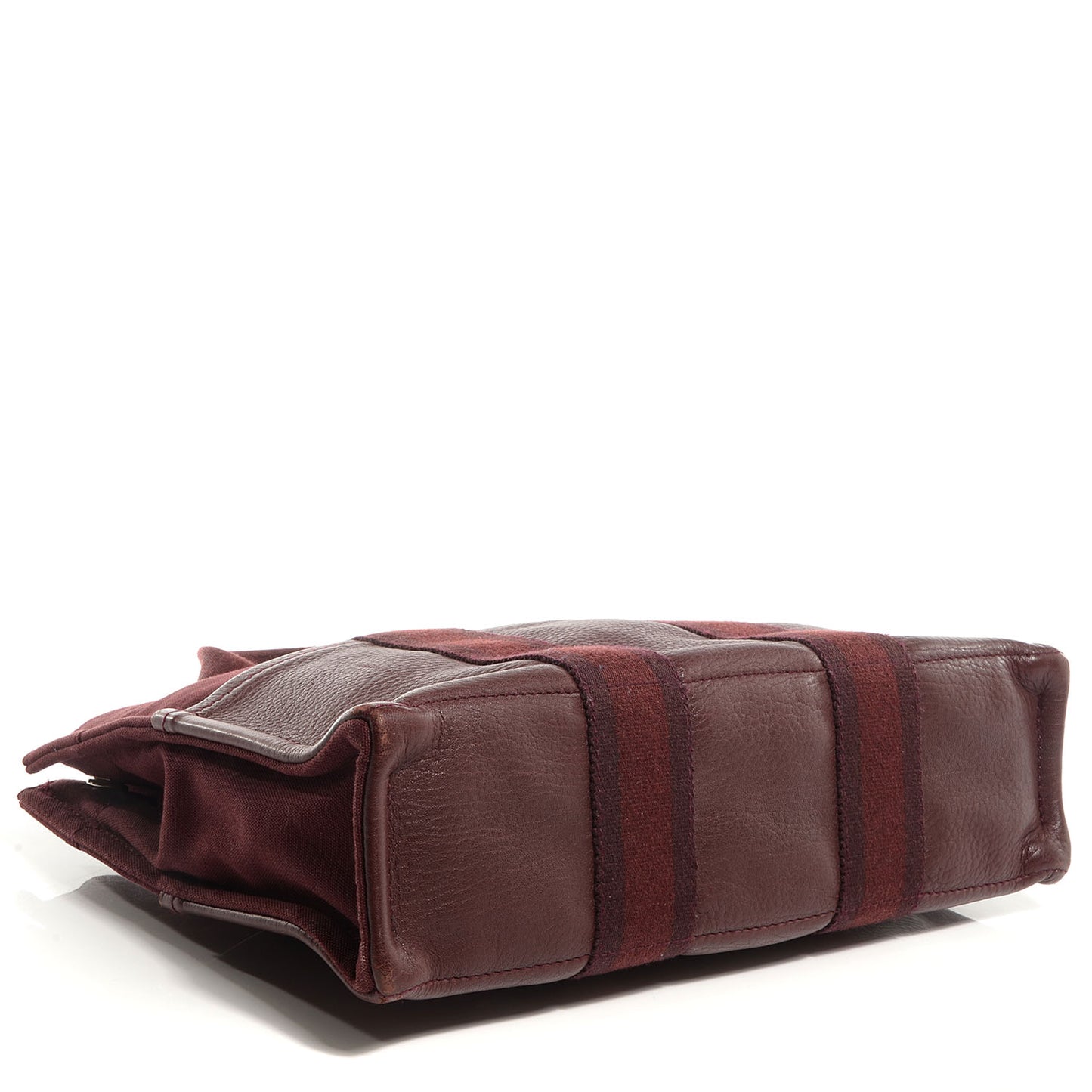Taurillon Clemence Canvas Fourre Tout PM Rouge H