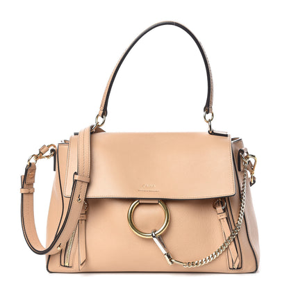 Chloe Calfskin Medium Faye Day Shoulder Bag Blush Nude 1 of 22