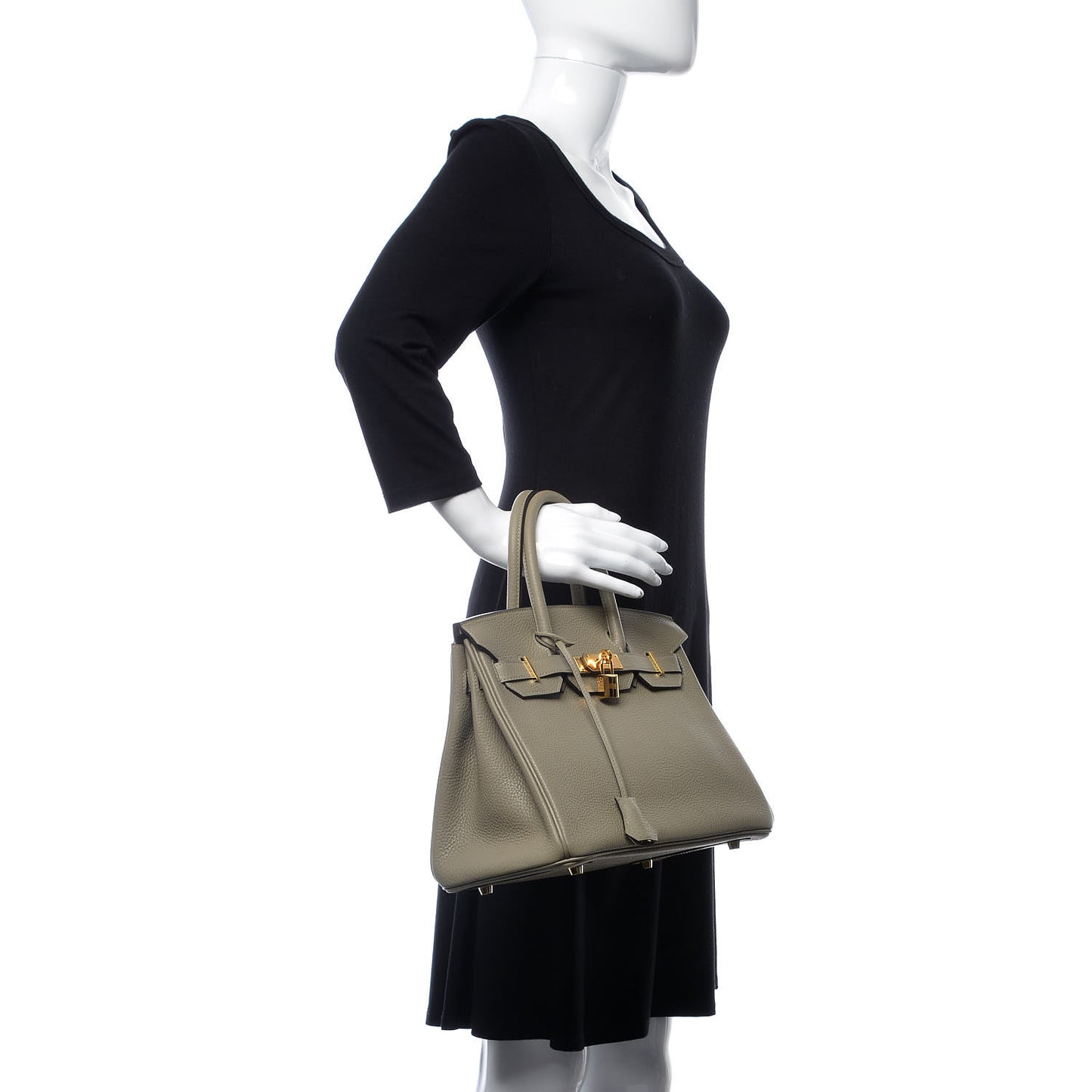 Taurillon Clemence Birkin 30 Sauge
