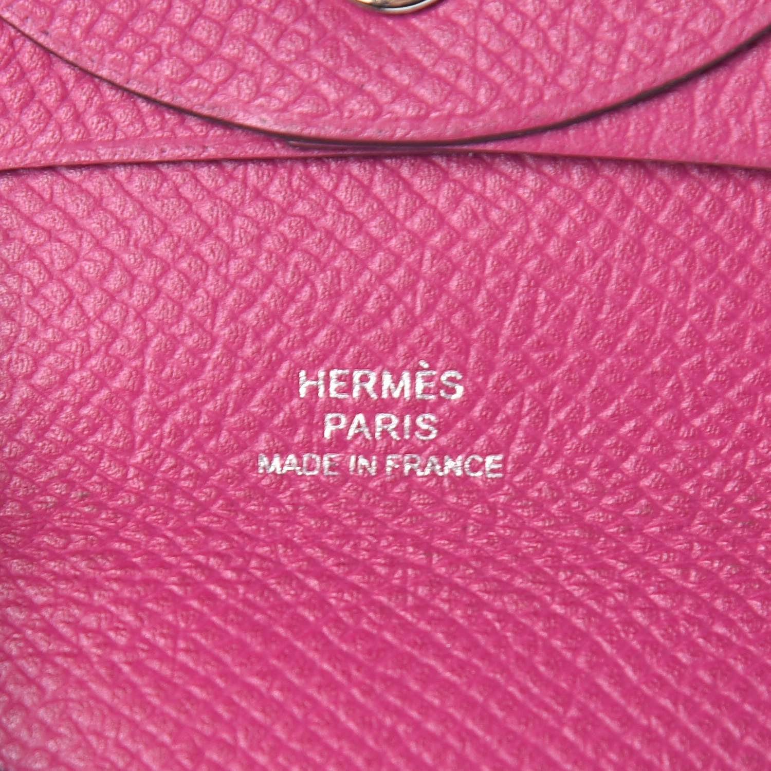 Hermes Epsom Bastia Coin Purse Rose Pourpre 5 of 7
