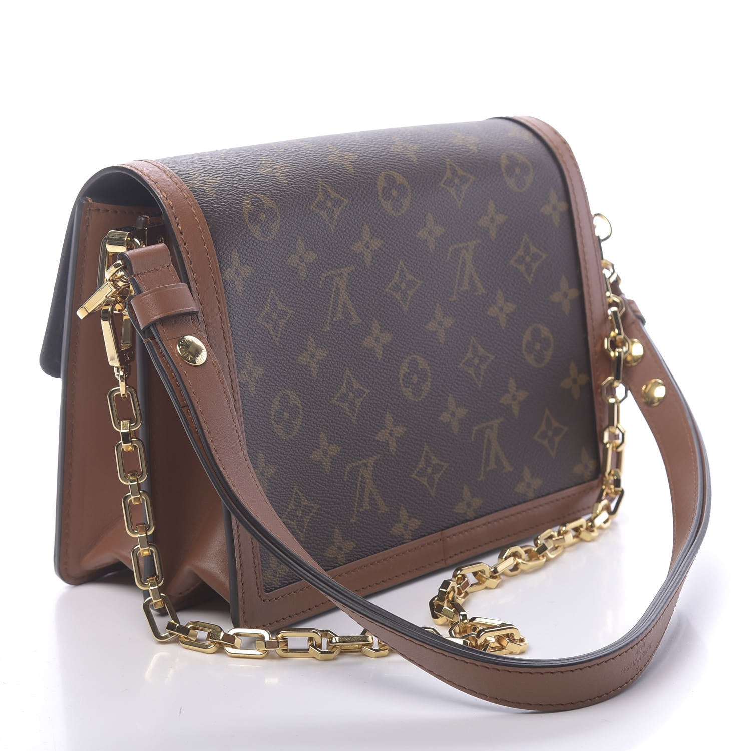 Louis Vuitton Reverse Monogram Dauphine MM 3 of 9