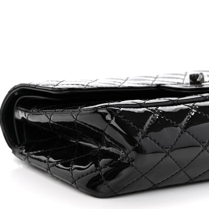 Chanel Patent Calfskin Quilted 2.55 Reissue 225 Flap So Black 9 of 10