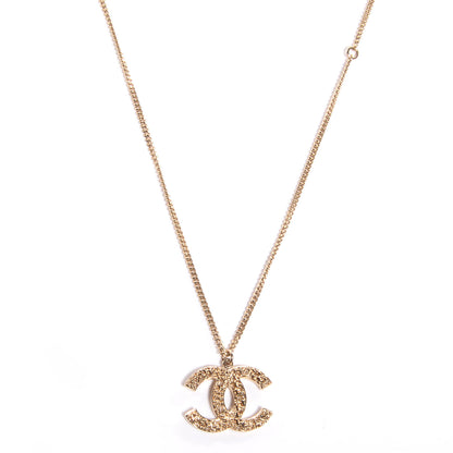 Chanel CC Chains Necklace Gold 1 of 7