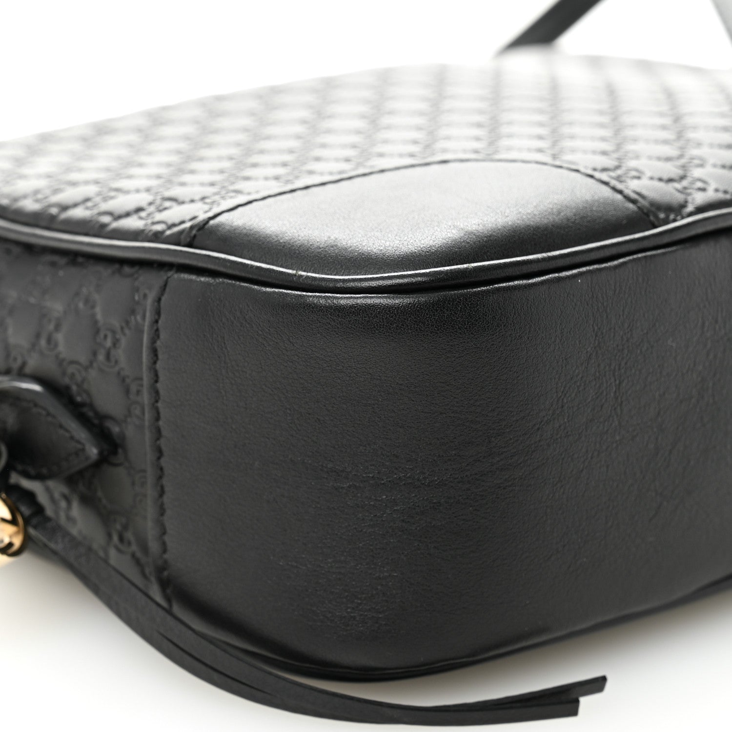 Gucci Microguccissima Mini Bree Messenger Bag Black 9 of 10