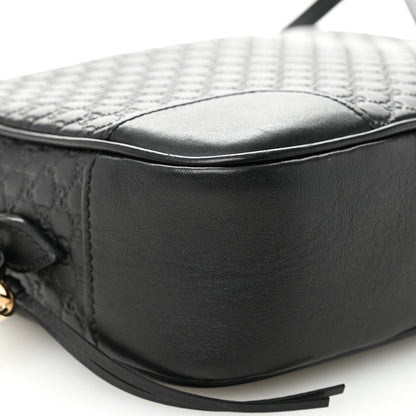 Gucci Microguccissima Mini Bree Messenger Bag Black 9 of 10