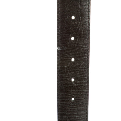 Gucci GG Plus Monogram Interlocking G Belt 85 34 Dark Brown 5 of 5