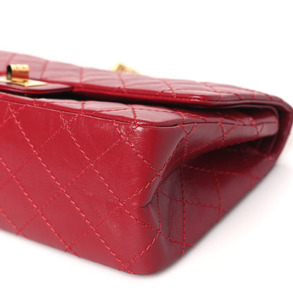 Chanel Aged Calfskin Quilted 2.55 Reissue 225 Flap Red 10 of 10