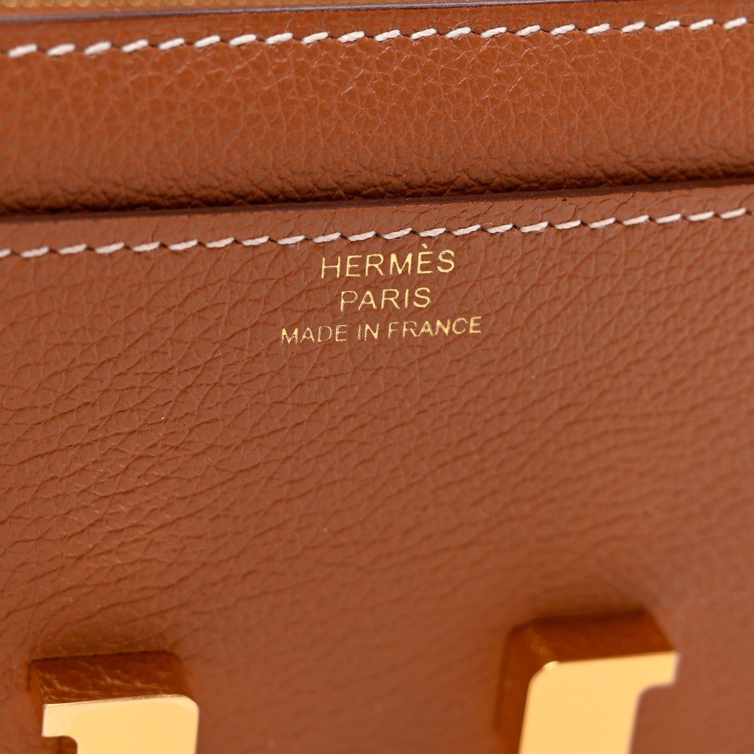 Hermes Evercolor Cavale Constance Long Wallet To Go Gold Multicolor 6 of 8