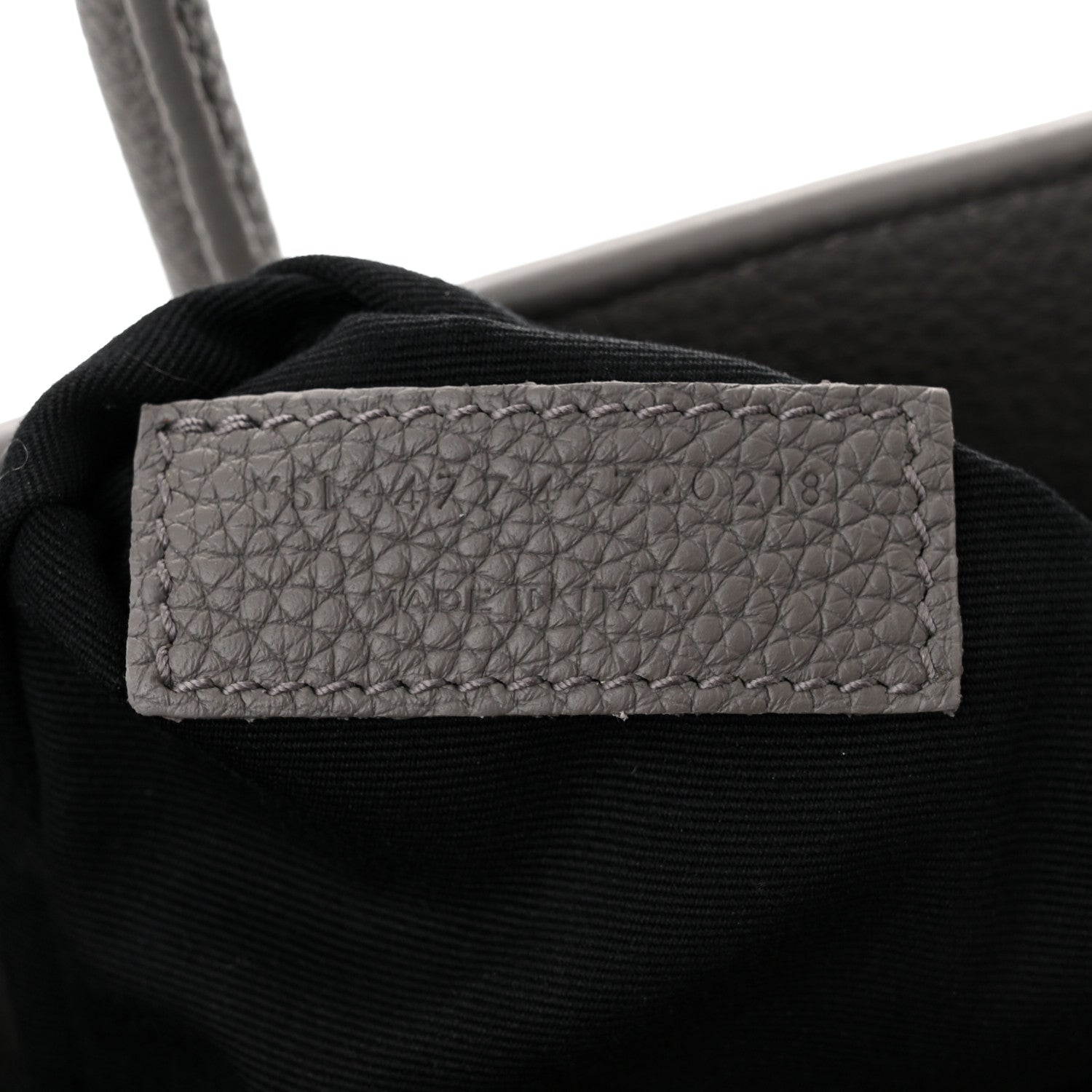 Saint Laurent Grained Calfskin Baby Supple Sac De Jour Fog 6 of 9