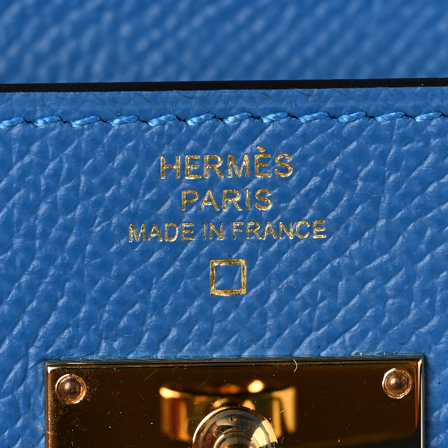 Epsom Shiny Alligator Touch Kelly Wallet To Go Mykonos Bleu Zellige