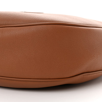 Celine Supple Calfskin Medium Triomphe Heloise Shoulder Bag Tan 9 of 9