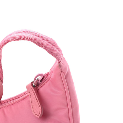 Prada Tessuto Nylon Mini Re-Edition 2000 Bag Begonia 13 of 14