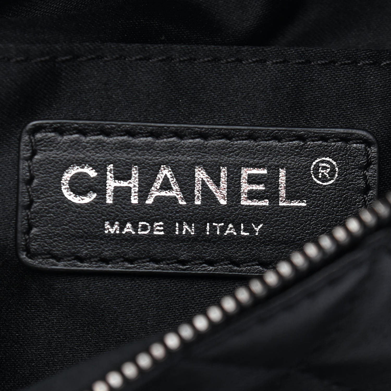 Chanel Calfskin Quilted Banane Waist Bag Fanny Pack Black 11 of 16