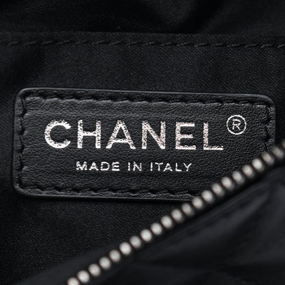Chanel Calfskin Quilted Banane Waist Bag Fanny Pack Black 11 of 16