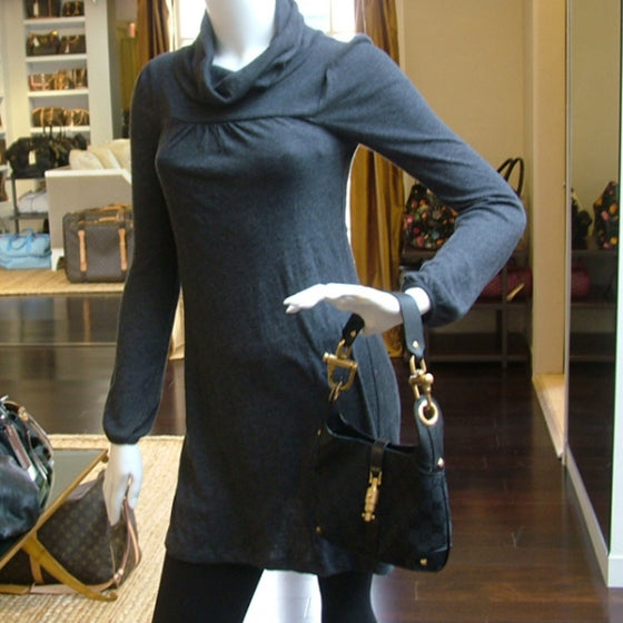 Gucci GG Monogram Jackie O Black 2 of 11