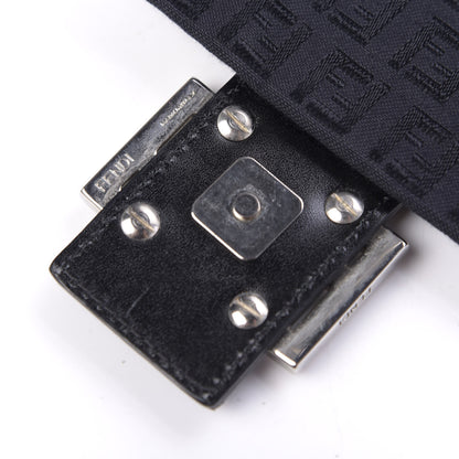 Fendi Zucchino Mama Baguette Navy 11 of 13