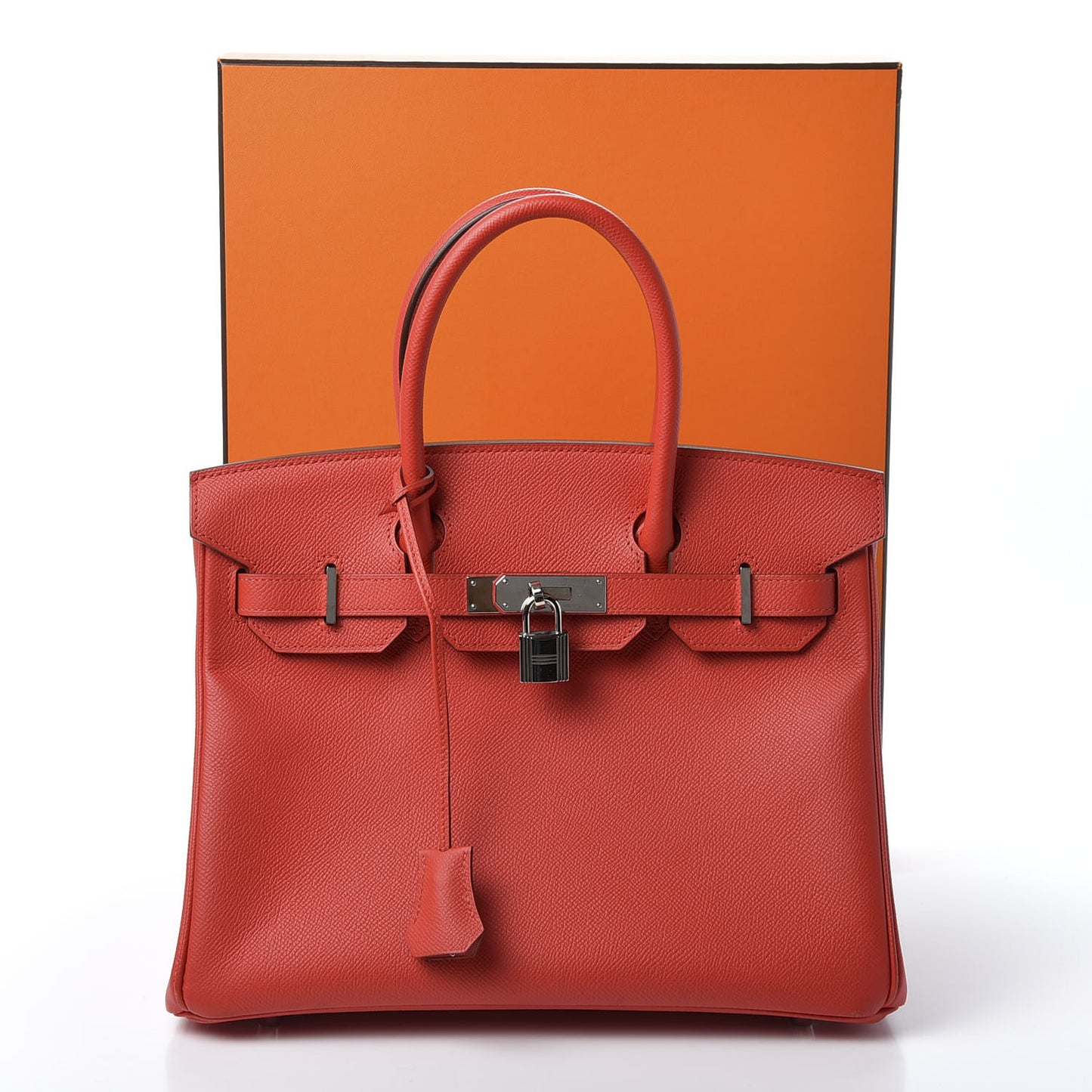 Epsom Birkin 30 Rouge Tomate