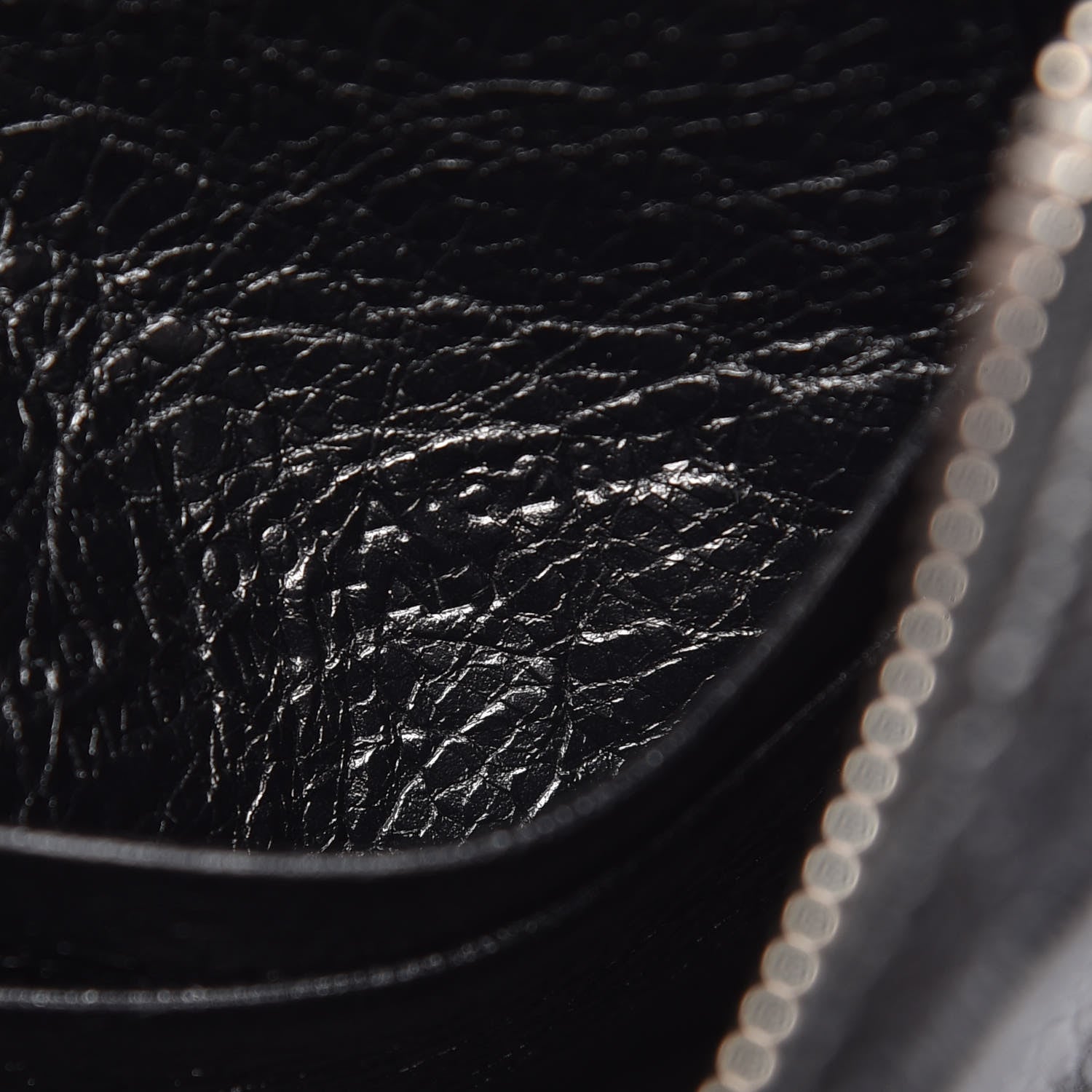 Balenciaga Agneau Bazar Pochette Crossbody Black 7 of 9