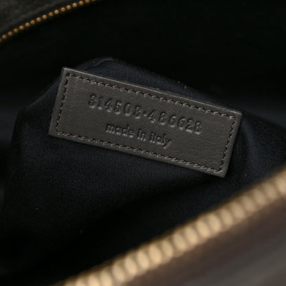 Saint Laurent Calfskin Classic Duffle 12 Earth 7 of 16