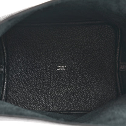 Hermes Taurillon Clemence Picotin Lock 22 MM Black 5 of 11