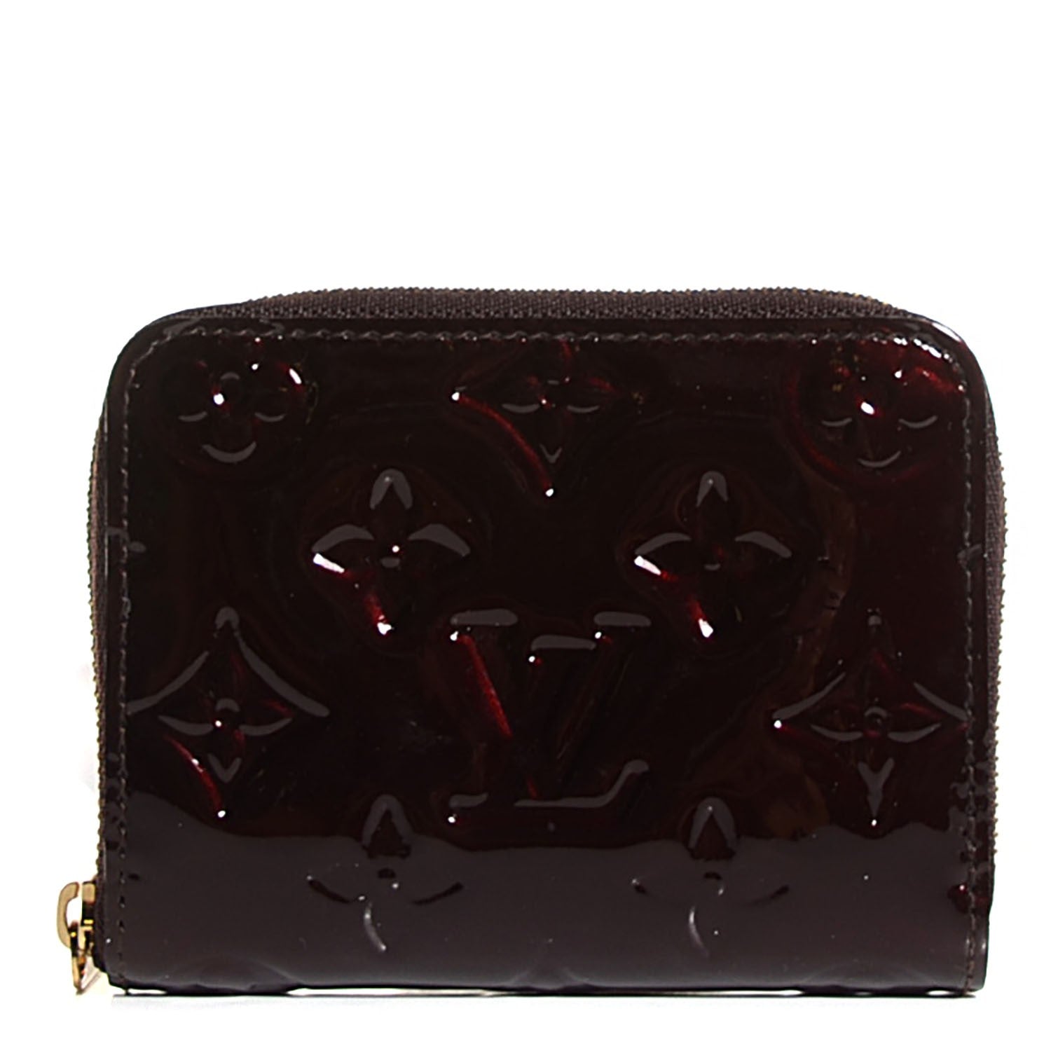 Louis Vuitton Vernis Zippy Coin Purse Wallet Amarante 1 of 7