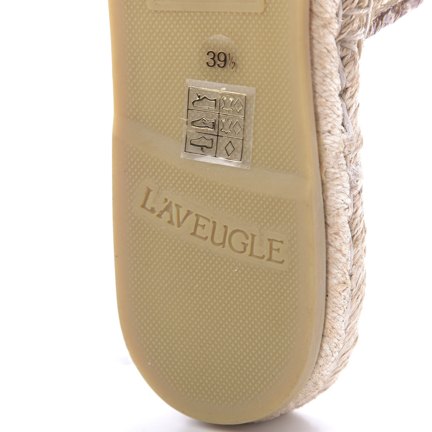 Gucci Straw Elaphe Matelasse GG Marmont Espadrille Slippers 39.5 Natural Cream Brown 10 of 12