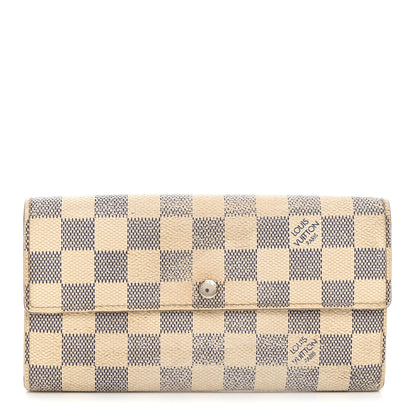 Louis Vuitton Damier Azur Sarah Wallet 1 of 14