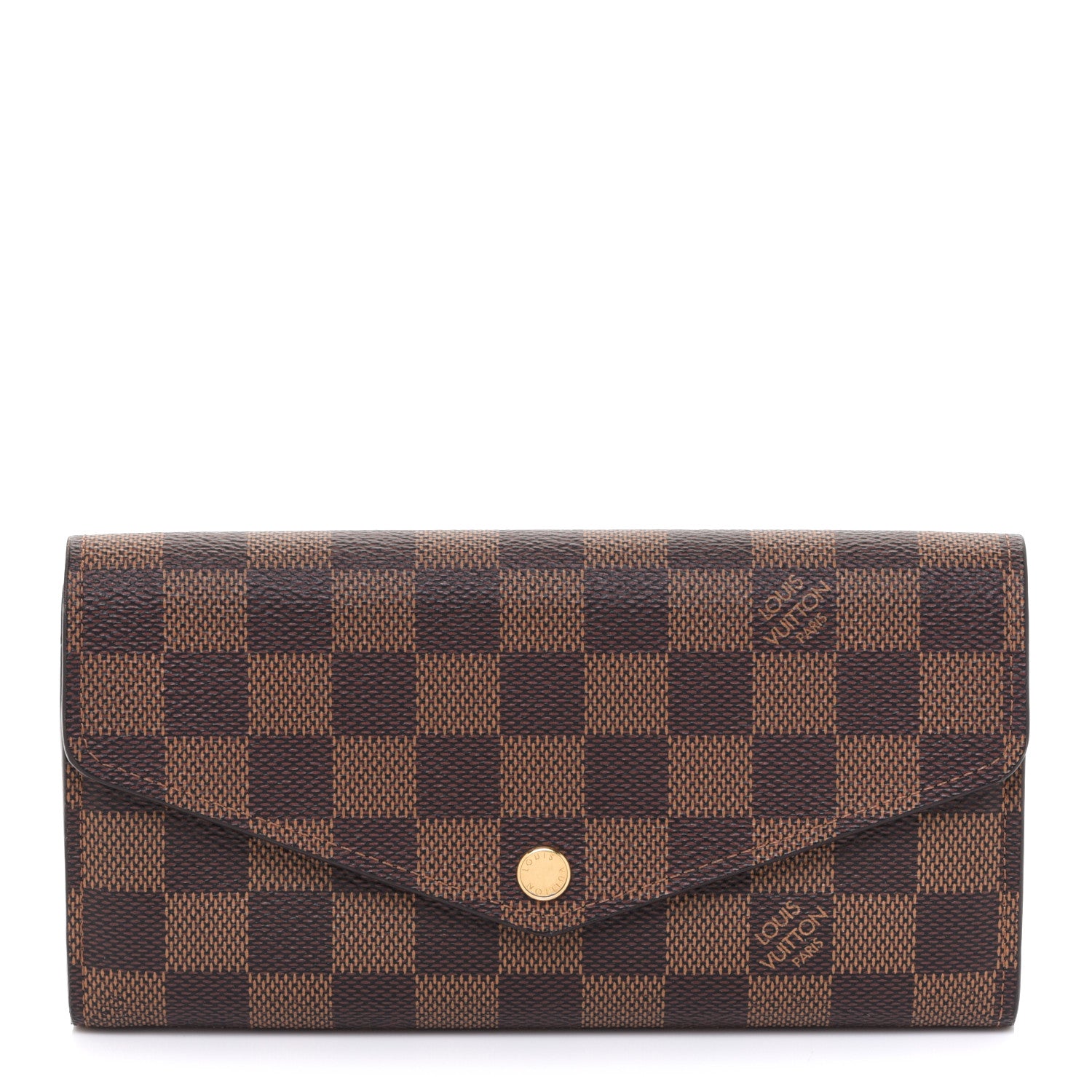 Louis Vuitton Damier Ebene Sarah Wallet NM 1 of 11