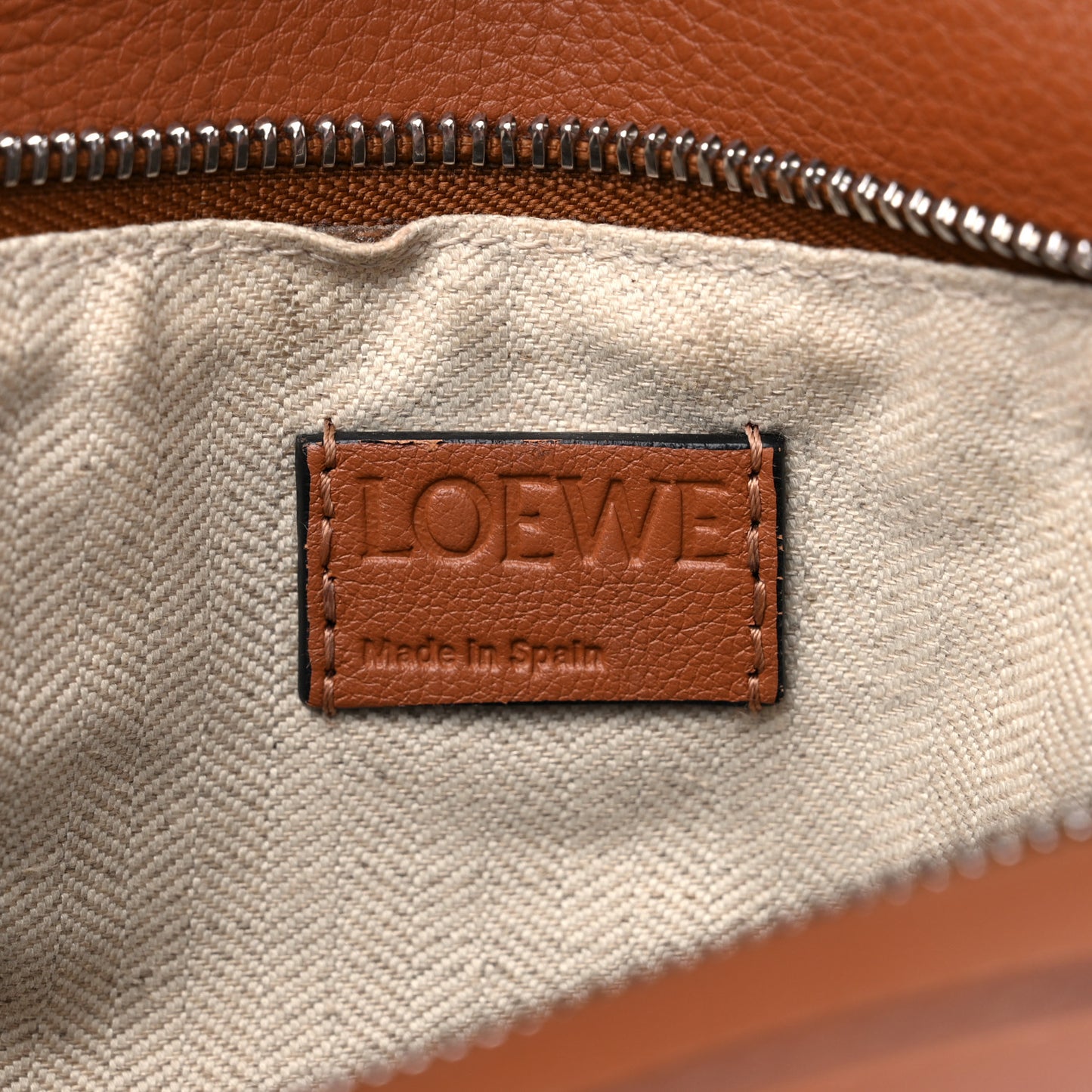 Calfskin Small Puzzle Bag Tan