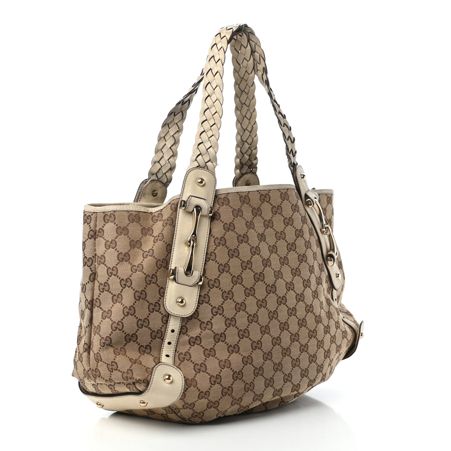 Gucci Monogram Medium Pelham Shoulder Bag Off White 3 of 12